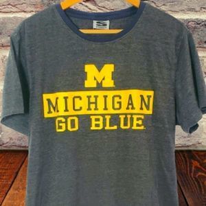 "Michigan Wolverines" / Go Blue Tee